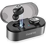 Wireless Earbuds, ENACFIRE E18 Latest Bluetooth 5.0 True Wireless Bluetooth Earbuds 15H Playtime 3D Stereo Sound Wireless Headphones, Built-in Microphone