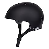 Critical Cycles Classic Commuter Bike/Skate/Multi-Sport CM-2 Helmet with 10 Vents, Matte Black, Medium: 55-59 cm / 21.75