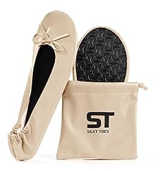 Women's Foldable Travel Ballet Slip On Shoes Roll