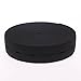 Cotowin 3/4-Inch Wide Black Knit Buttonhole Elastic 5 Yards + 5 Wood Buttons (11mm)