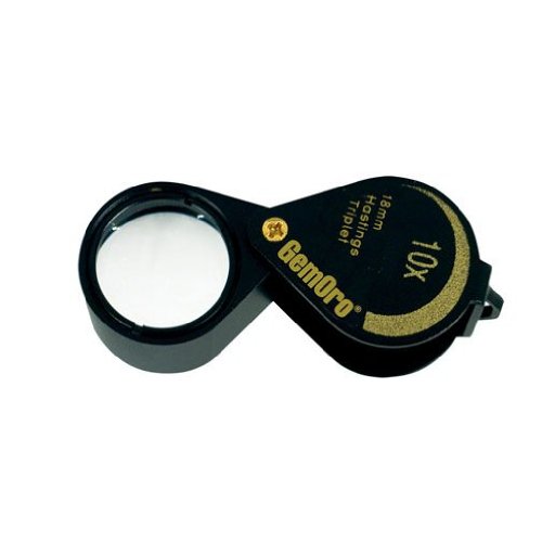 Eye Loupe by GemOro 10X Black Jewelry Loop