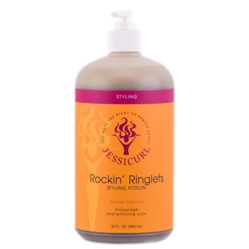 Jessicurl Rockin Ringlets Styling Potion, Island Fantasy, 32 Fluid Ounce by Jessicurl Llc.