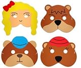 Goldilocks and the Three Bears - Storytelling Foam Play Masks
