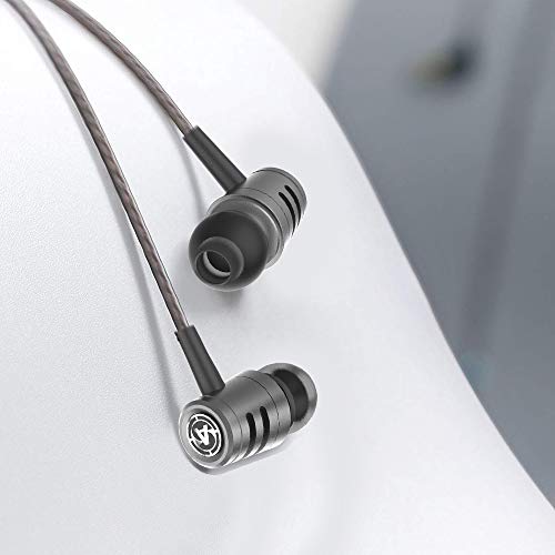 image for A&S Wired Earphones,Deep Bass Stereo earbuds in ear headphones with mi