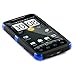 MyBat Titanium Fishbone Protective Case for HTC Evo 4G - Retail Packaging - Dark Blue/Black