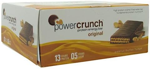 Power Crunch - Peanut Butter Fudge, 12-1.4 oz Cookies (6 Pack)