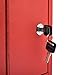 AdirOffice Outdoor Large Key Drop Box - Commercial Grade Heavy-Duty Storage Box - Safe & Secure Parcel & Packages - for Home & Business Use (Red)
