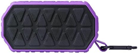 Bluetooth Speakers, Soogoo Outdoor Portable Wireless Stereo Speakers Dual-Driver, Louder Volume 10W,Built in Micerophone Hands-Free Calling,wateproof, Shockproof and Dustproof for iPhone, iPad Purple