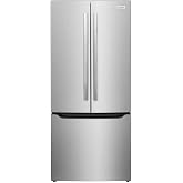 Frigidaire Gallery 30 in. 20 cu. ft. Standard Depth French Door Refrigerator in Stainless Steel with Internal Water Dispenser GRFN2023AF