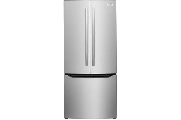 Frigidaire Gallery 30 in. 20 cu. ft. Standard Depth French Door Refrigerator in Stainless Steel with Internal Water Dispenser GRFN2023AF