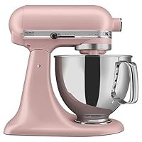 KitchenAid Artisan Series 5 Quart Tilt Head Stand Mixer with Pouring Shield KSM150PS, Dried Rose
