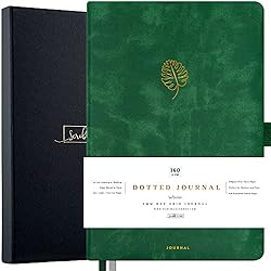 Scribble & Dot® Bullet Dotted Journal - Monstera