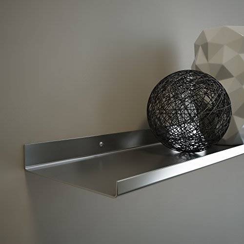 Stainless Steel Floating Ledge For Photo And Picture 5" Extra Deep (30Inss50)