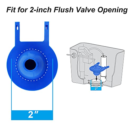 Toilet Flapper Replacement, 2inch Universal Toilet Stopper Flapper