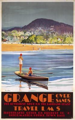 Grange Over Sands, the loveliest spot of the lakeland coast - Art Print - 60x80cm