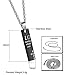 Yansanido His Her Titanium Steel Fashion MINI Couple Pendant Necklace set Couples Gift for Lover Valentine (style 2)