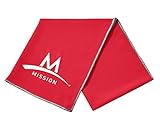 Mission Enduracool Techknit Cooling Towel, Large, Red
