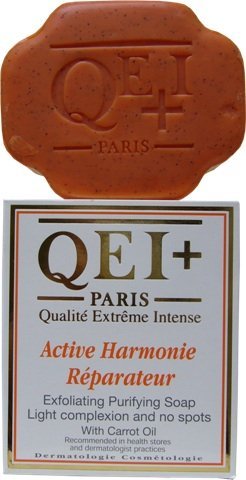 QEI+ PARIS ACTIVE HARMONIE REPARATEUR EXFOLIATING PURIFYING SOAP WITH CARROT OIL 200ml by QEI+