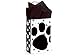 Glossy Paws Print Gift Bags Bundled with Coordinating Tissue Paper