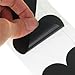 Heart Chalkboard Labels Reusable Chalkboard Mason Jar Lid Canning Label Mother's Day Decoration Stickers Waterproof Blackboard Sticker for Organizing,Pantry Storage Craft DIY (4 Shapes)