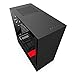 NZXT H500i - Compact ATX Mid-Tower PC Gaming Case - RGB Lighting and Fan Control - CAM-Powered Smart Device - Enhanced Cable Management System – Water-Cooling Ready - Black/Red - 2018 Model