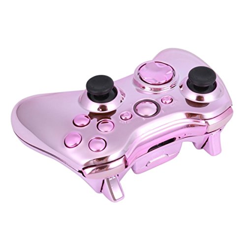 Dalkeyie Wireless Controller Shell Case Bumper Thumbsticks Buttons Game for Xbox 360
