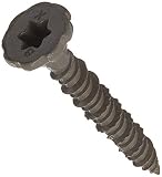 Rock-On 23301 9 by 1-1/4" Serrated Head Star Drive Cement Board Screws (185 Pack)