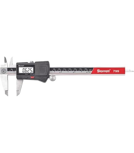 Starrett Protective Case For 6" Calipers - Steel/Vinyl Padded Storage 30050521