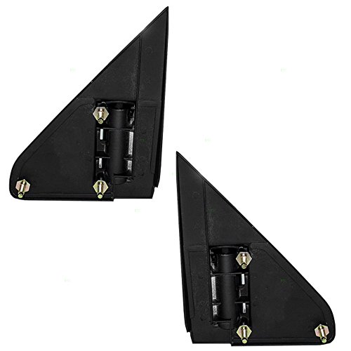 image for AUTOANDART Driver and Passenger Manual Side View Mirrors Sail Mount Ch