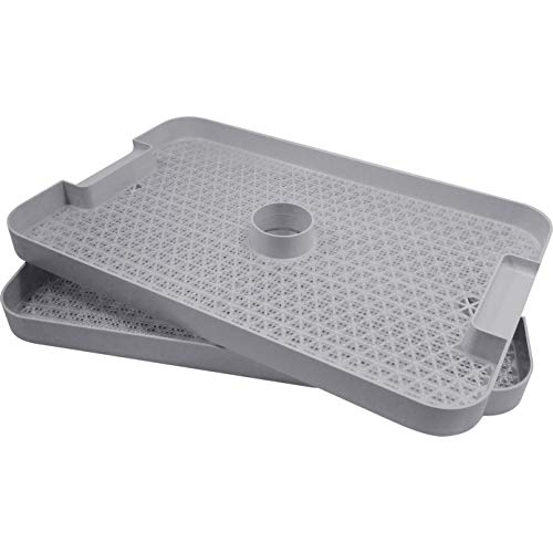 L'EQUIP 528 Grey Dehydrator Tray Pack (Set of 2)