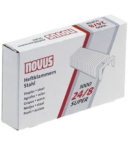 Grapas De 8/4 Mm (tamaño 8 Mm De Ancho, 4 Mm De Profundidad), Pack De 1000 Unidades, Compatibles Con Grapadoras Estándar