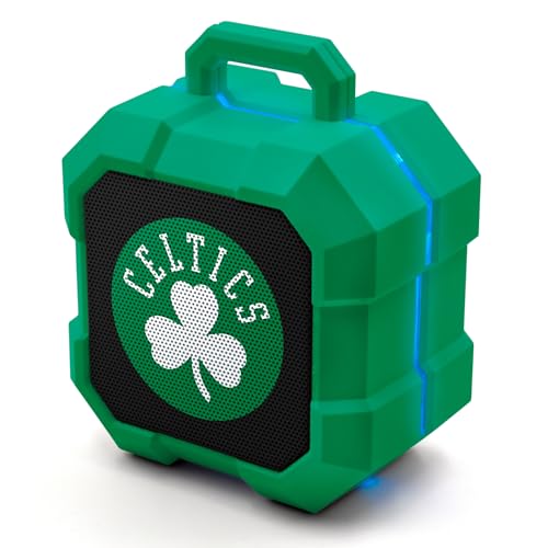 SOAR NBA Shockbox LED Wireless Bluetooth Speaker - Water Resistant IPX4, 5.0 Bl…