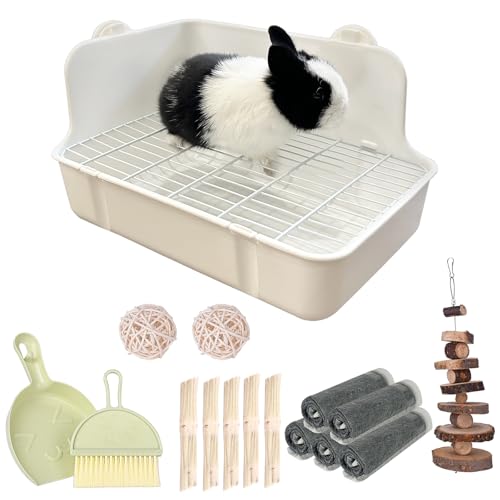 RUBYHOME Corner Litter Box