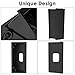 WONEIRA Doorbell Angle Mount for Ring Wi-Fi Enabled Video Doorbell, Adjustable 25-50 Degree Angle Adapter/Mounting Plate/Bracket/Wedge Corner Kits for Ring Doorbell 1th Generation