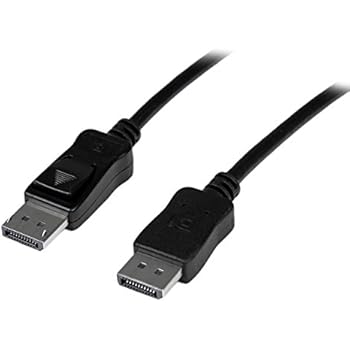 StarTech.com 50 ft DisplayPort Cable with Latches - Active - 2560 × 1600 - DPCP & HDCP - Male to Male DP Video Monitor Cable (DISPL15MA)