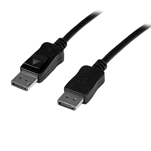 StarTech.com 50 ft DisplayPort Cable with Latches - Active - 2560 × 1600 - DPCP & HDCP - Male to Male DP Video Monitor Cable (DISPL15MA)