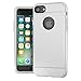 iPhone 7 Case, Hybrid Modern Slim Textured Grip Cell Phone Case for Apple iPhone 7 (2016) (White)