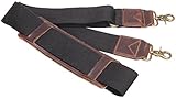 Iblue Replacement Luggage Shoulder Leather Adjustable Padded Travel Bag Straps# J2