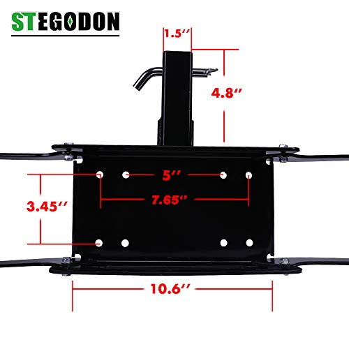 STEGODON Winch Mounting Plate Winch Cradle Mounting Bracket 8000lbs