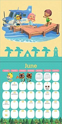 Animal Crossing: New Horizons 2024 Wall Calendar in Kuwait Whizz