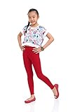 Nom Girls Legging Long Leg Perfect Fit Variety of Colors Size 5-10Years