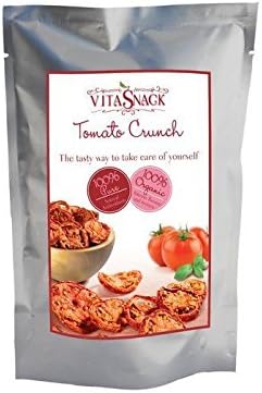 (2 PACK) - Vitasnack 100% Organic Raw Tomato Crunch| 24 g |2 PACK - SUPER SAVER - SAVE MONEY