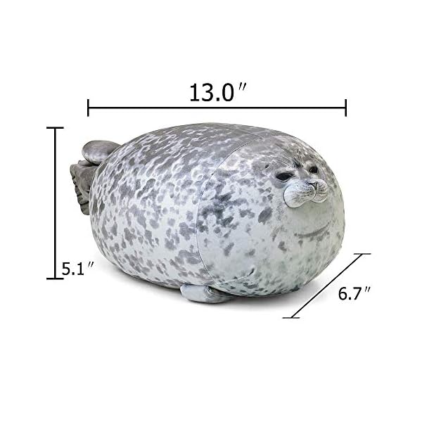 chubby blob seal plush