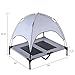 SUPERJARE Large Dog Cot - Silver Gray