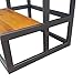 Design 59 inc Acacia Hardwood Step Stool/Bed Steps/Plant Stand, NO Assembly Required Retro Walnut
