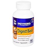 Enzymedica - Digest Basic, Essential, Full Spectrum Digestive Enzymes, 90 Capsules (FFP)