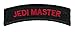 Patch Squad Men's Jedi Master Embroidered Tab Patch (Black)