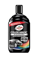 Turtle Wax FG6900 Black Color Magic Plus Colored Car Polish Cleans Shines Restores Scratches Includes Chipstick 500ml