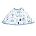 aden by aden + anais Burpy Bib, 100% Cotton Muslin, Soft Absorbent 4 Layers, Multi-Use Burp Cloth and Bib, 22.5