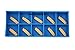 Accusize Tools - MGMN-2 Double End Carbide Cut-Off Insert, Tin Coated, 10 Pcs/Box, #2403-4022x10